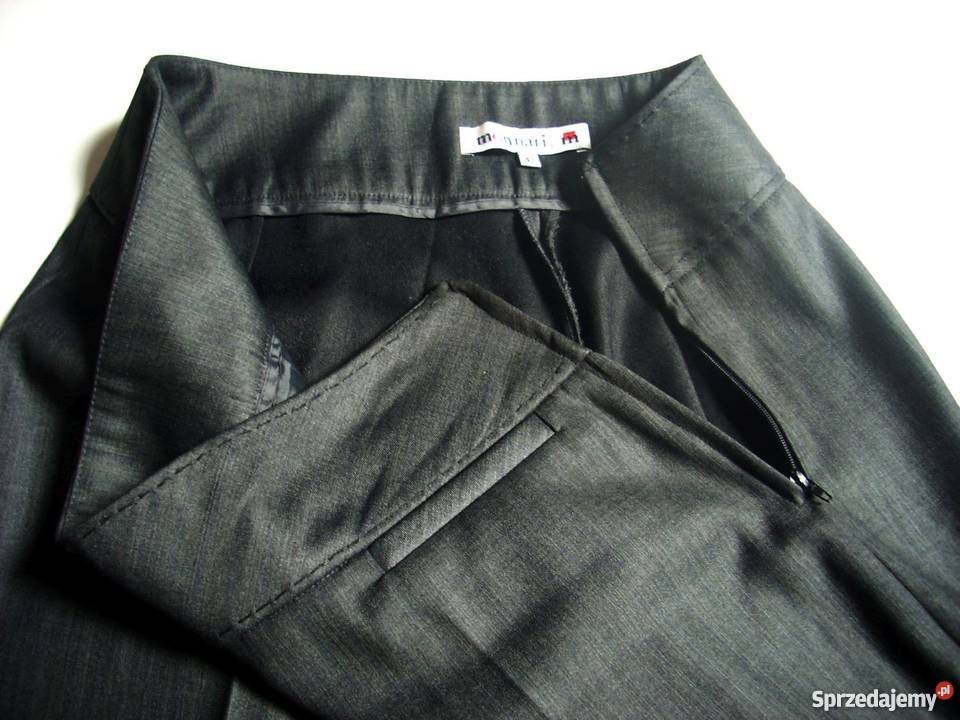 Monnari Eleganckie Spodnie Szersze 42 44 Długie Spodnie Nowy Sącz