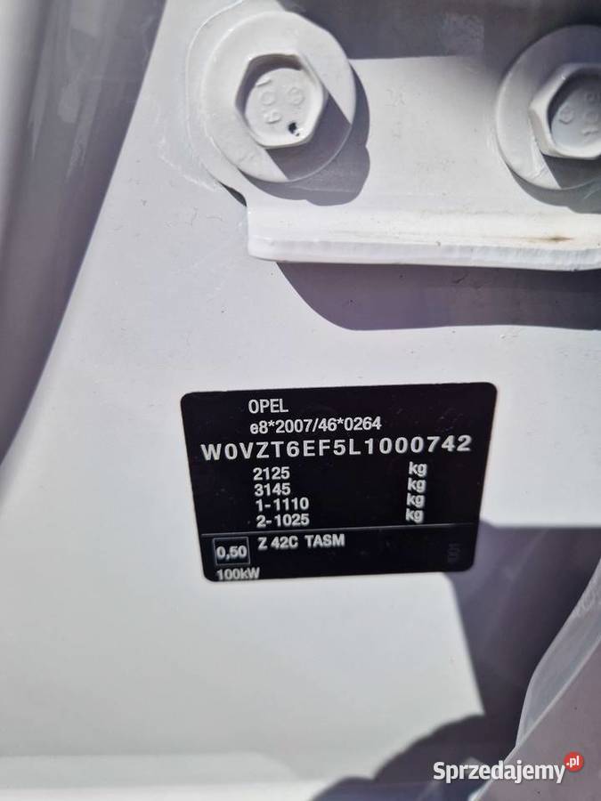 Opel insignia B 2019 90 przebiegu sprzedam