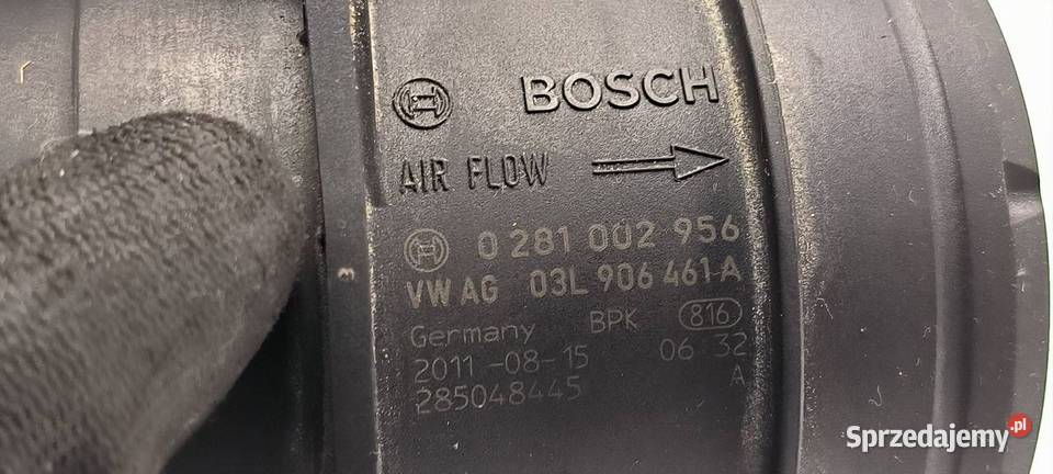 PRZEPŁYWOMIERZ AUDI A6 C7 03L906461A Lipno