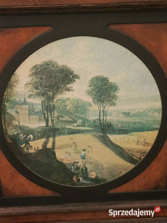 Obrazy wg J de Momper Cztery Pory Roku w dolnośląskie Góra sprzedam