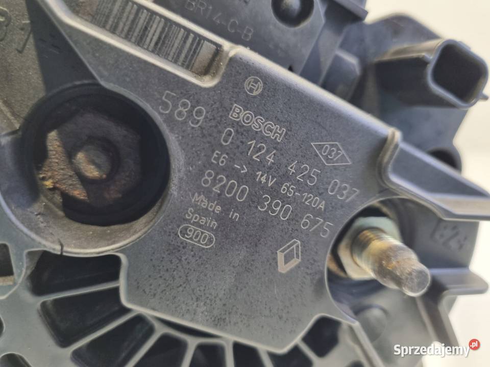 ALTERNATOR Renault Clio III 15 DCI bosch lubelskie
