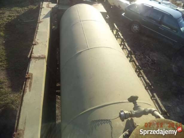 Cysterna beczka zbiornik 5000 litrów aluminiowa Nowa Wieś Wielka