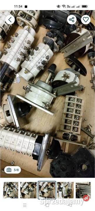 Łącznik przełącznik krzywkowy ŁK15 sprzedam