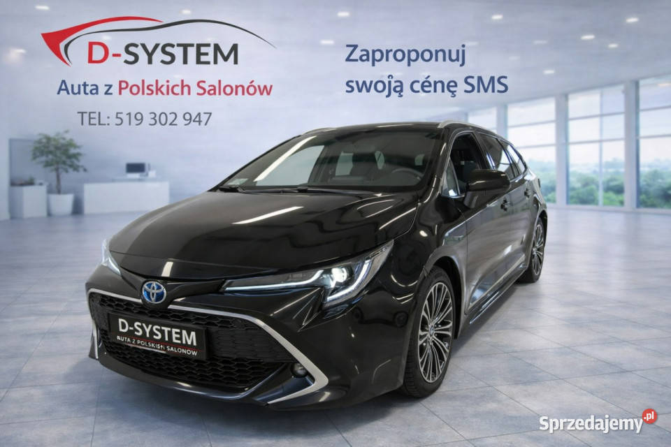 Toyota Corolla 2021r Salon Polska 20hybryda czarny Białystok sprzedam