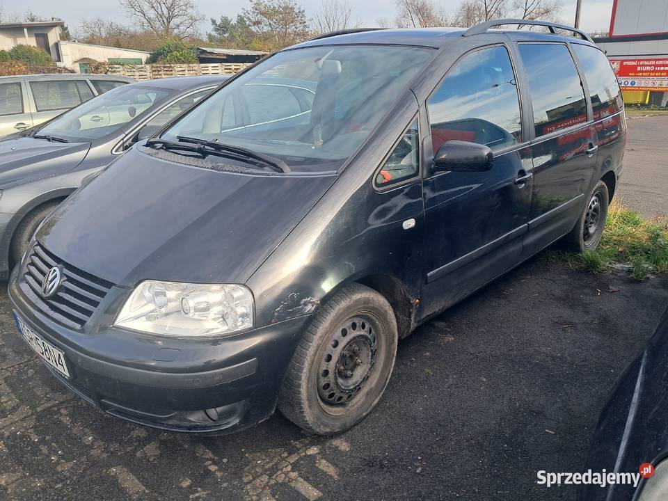 Vw Sharan Zarejestrowany Diesel 19Tdi 130 centralny zamek Samochody osobowe