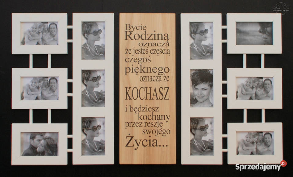 Galeria Multirama z drewna Ramka na zdjęcia Foto Poznań