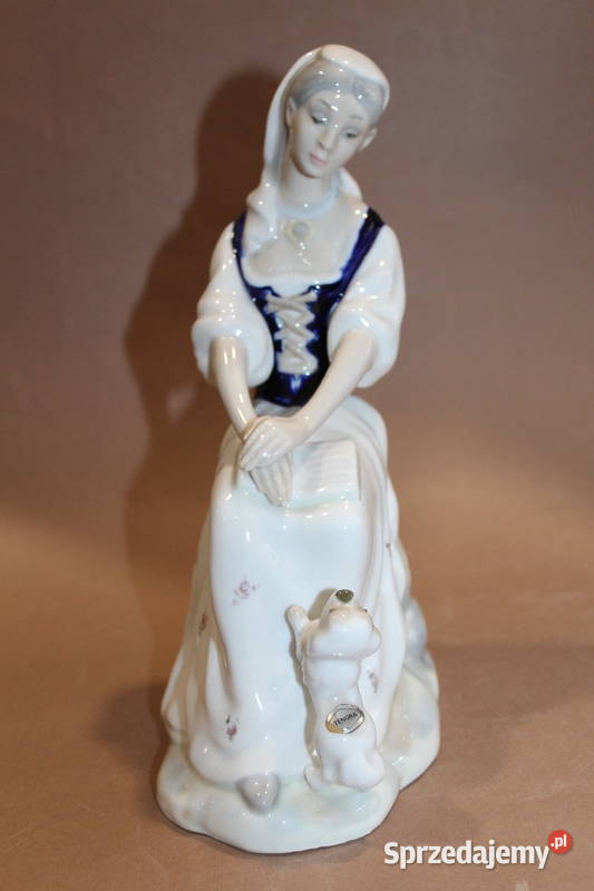 Figurka kobiety z psem Tengra 1042 Szczecin