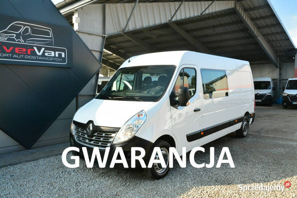 Renault Master L3H2 7 osobowy brygadówka doka centralny zamek Warszawa sprzedam