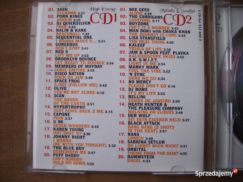 Skladanka CD JUST THE BEST 498 vol12 vol14 2cd Wołów