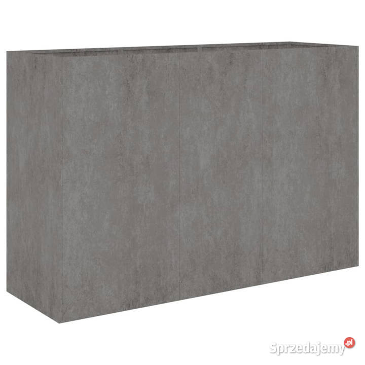 Podwyższona donica 120x40x80 stal kortenowska Donice ogrodowe mazowieckie sprzedam
