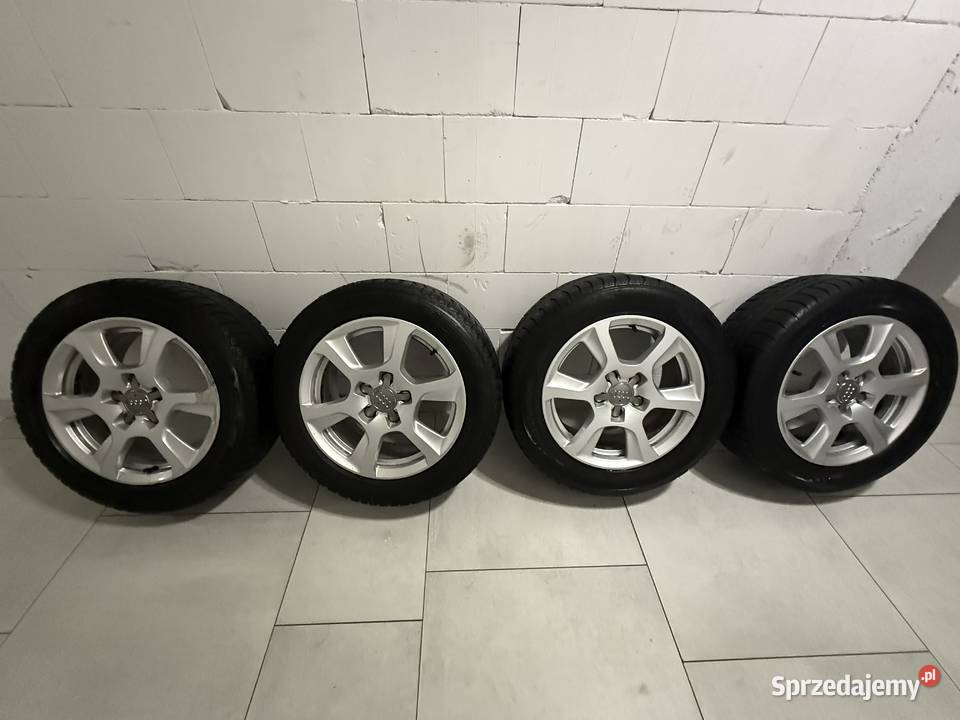 Oryginalne felgi Audi R16 opony Września