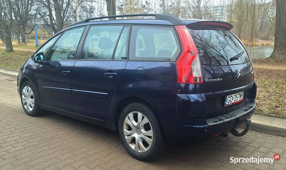 Citroen C4 Grand Picasso 16hdi 7 osobowy automat relingi dachowe pomorskie Gdańsk