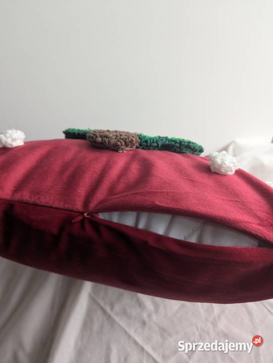 Poduszka dekoracyjna ręcznie robiona 3D Warszawa