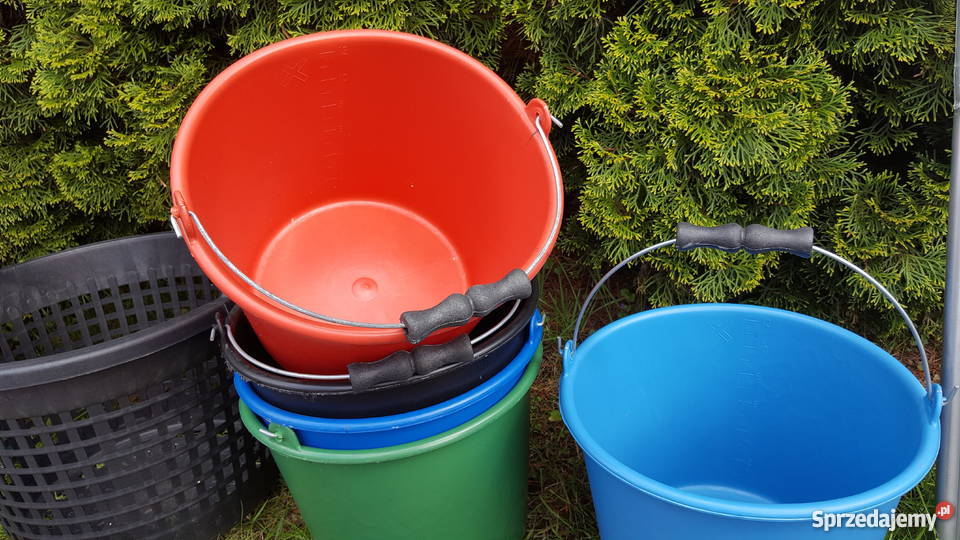 Wiadro gospodarcze 12l plastikowe wiaderko z Kraków sprzedam