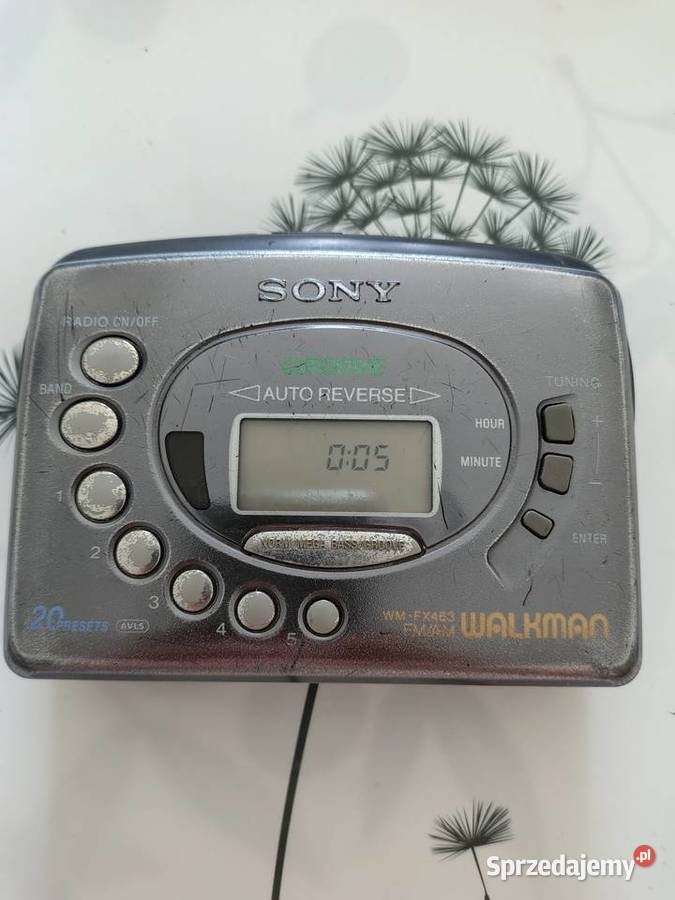 Walkman Sony WMFX463 Magnetofony mazowieckie Siedlce