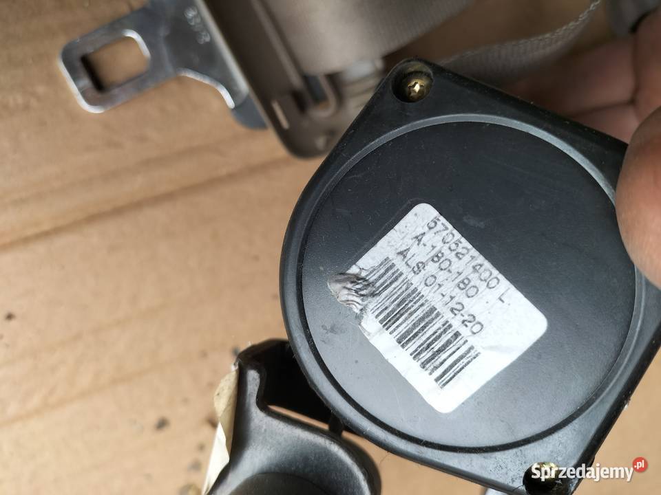 Volvo S80 39966453 PAS BEZPIECZEŃSTWA LEWY PRAWY Kamień-Kolonia