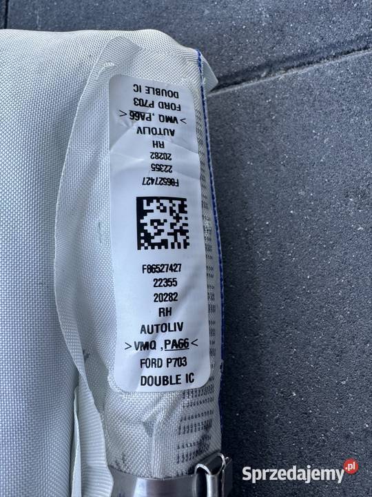 Kurtyny Lewa Prawa Airbag Ford Ranger Łańcut sprzedam