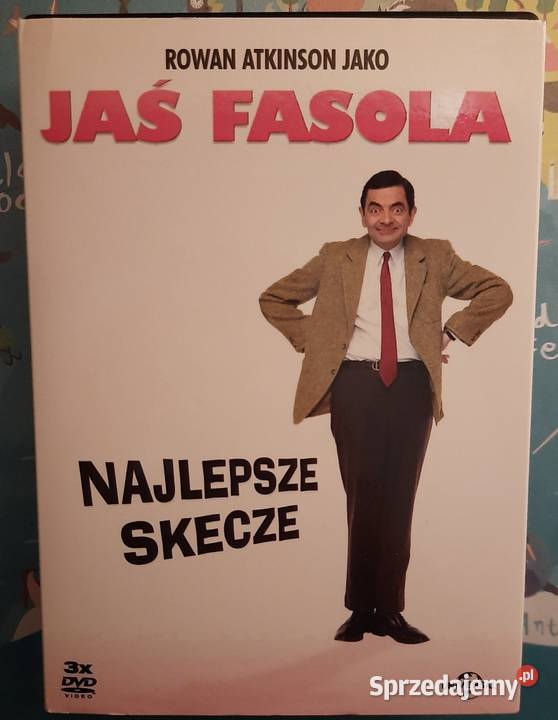 3 DVD Jaś Fasola unikat Dąbrowa Górnicza