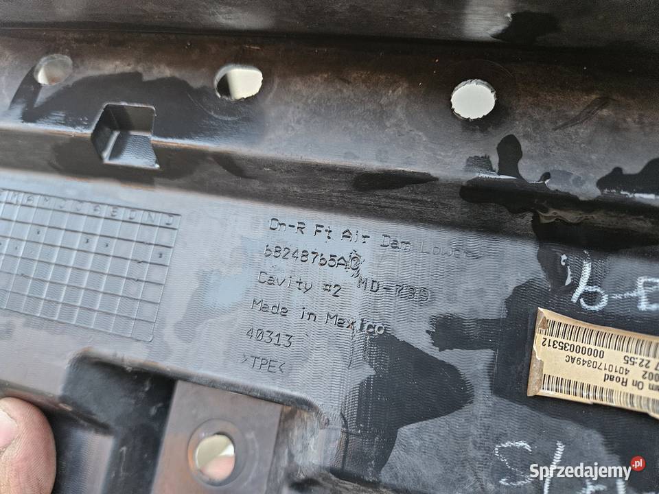 JEEP COMPASS II 2 SPOILER DÓŁ ZDERZAKA PRZÓD