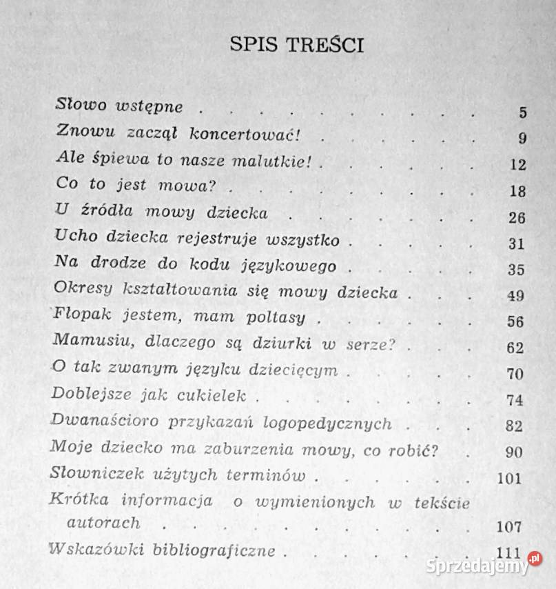 Nasze dziecko uczy się mowy Leon Kaczmarek Rok wydania 1977 lubelskie Chełm