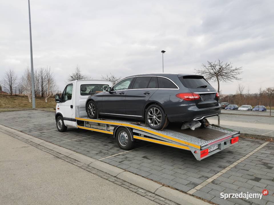 Renault Master laweta autolaweta pomoc drogowa 120KM śląskie