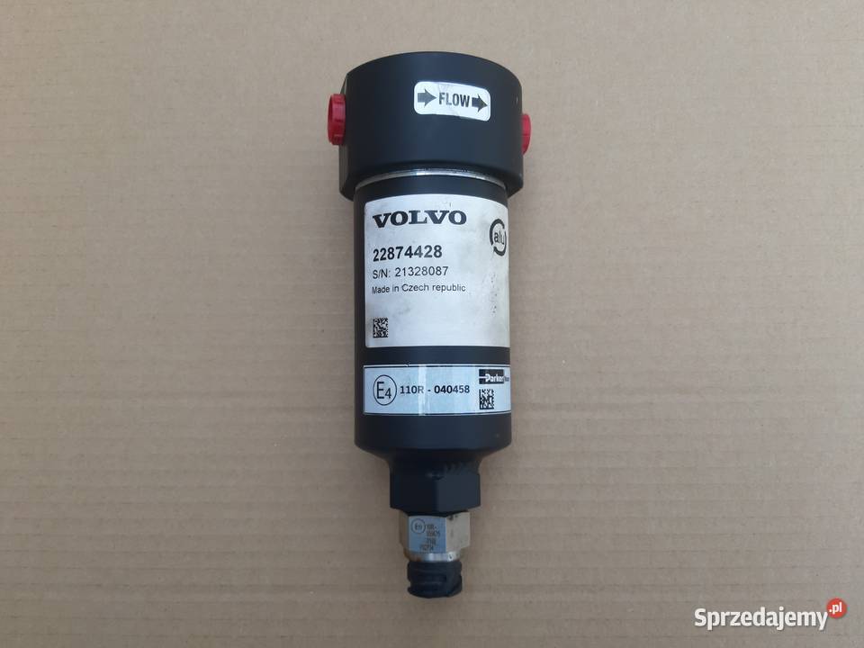 VOLVO FILTR ODSTOJNIK CZUJNIK PARKER 22874428 Bieleń