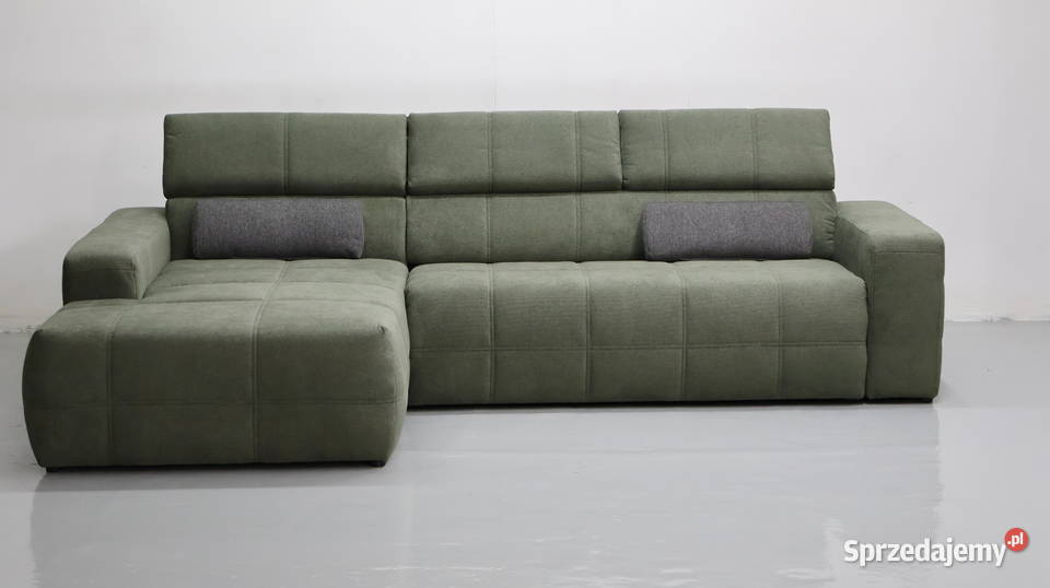 TBA DESIGN narożnik regulowane zagłówki sofa Poznań sprzedam