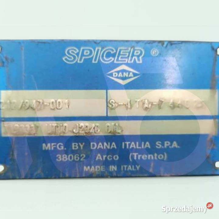 Zwrotnica 960370 Dana Spicer 52849911 Manitou MT wielkopolskie Wilkowo sprzedam