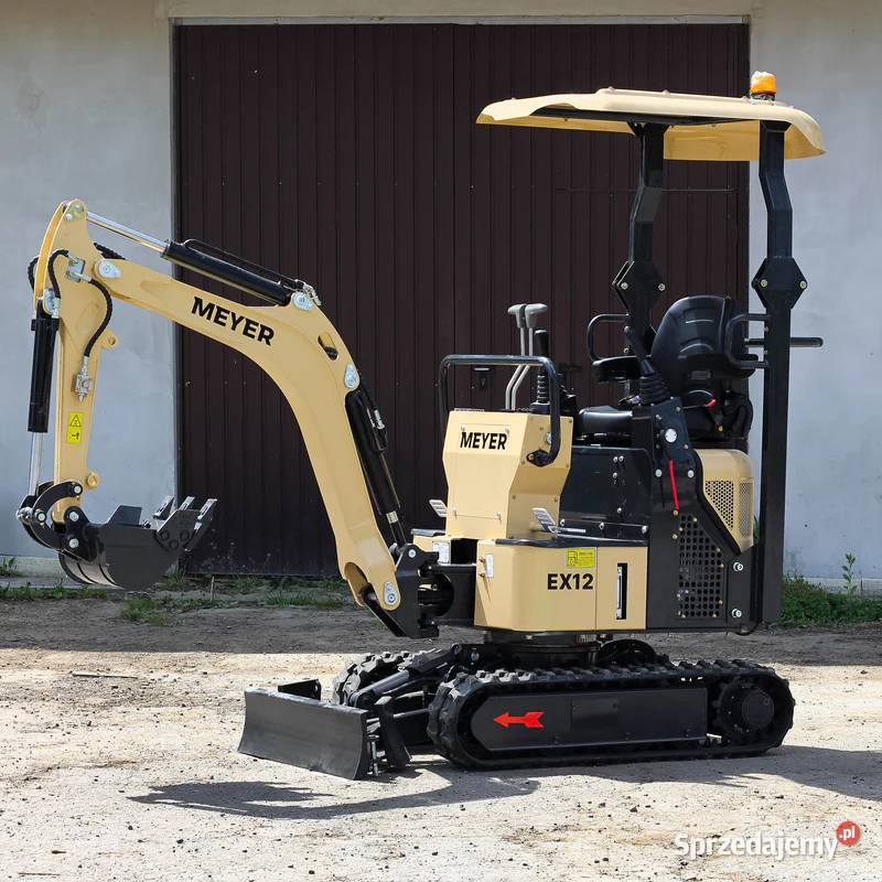 NOWA Minikoparka Meyer EX12 Yanmar JOYSTICK pełny VAT Koparki Nowy Wiśnicz