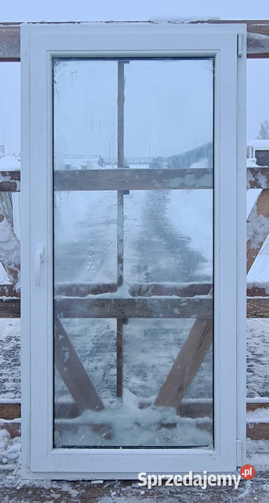 OKNA KacprzaK 82X165 OKNO Używane Plastikowe PCV Dom i Ogród mazowieckie Siedlce sprzedam