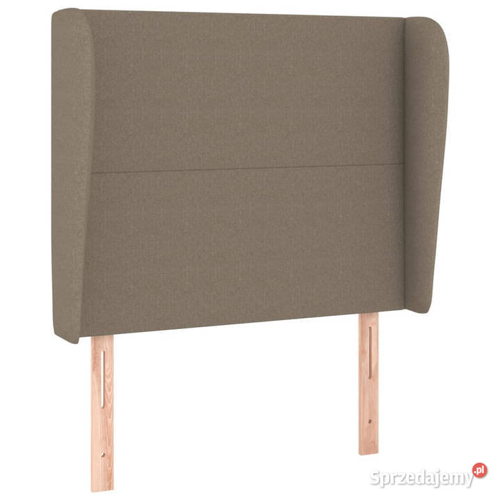 Zagłówek uszak taupe 83x23x118128 tkanina Ramy i stelaże mazowieckie Warszawa