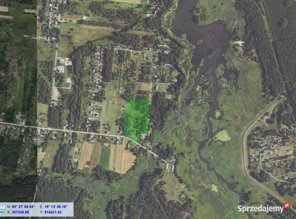 Działka rolna 238 ha Kuźnica Stara gmina Poraj