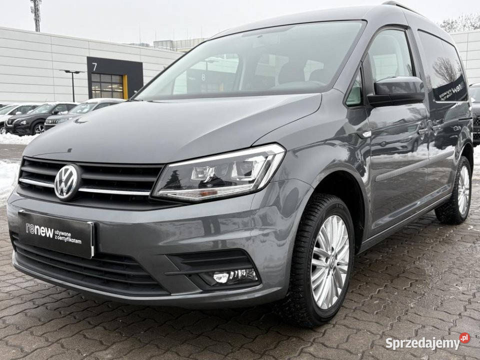 Volkswagen Caddy 2018r Salon 1395cm3 Warszawa