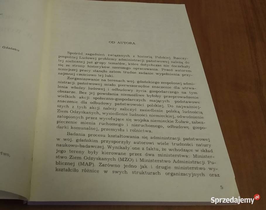 Tworzenie administracji państwowej w pomorskie Gdańsk