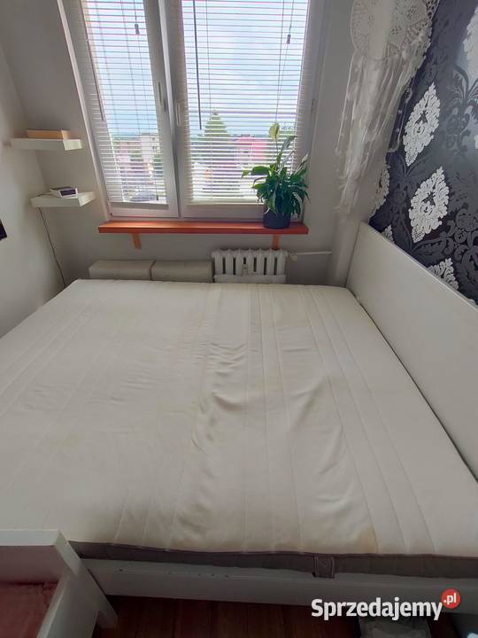 Łóżko z materacem Ikea 160x200 200cm Busko-Zdrój