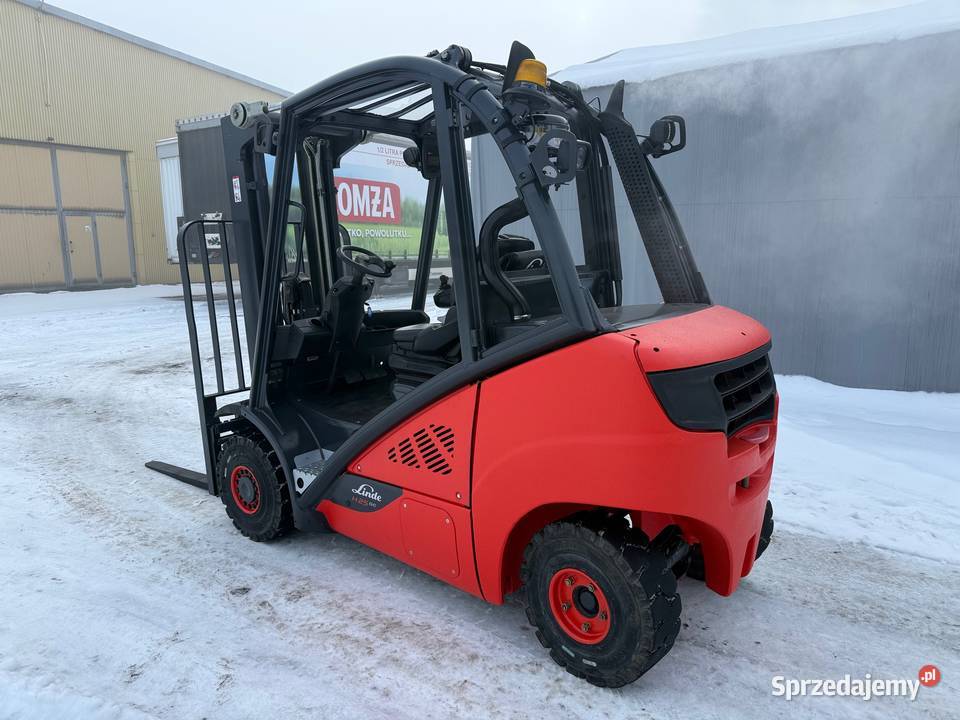 Wózek widłowy LINDE H25D triplex widlak DIESEL Brzeźnica