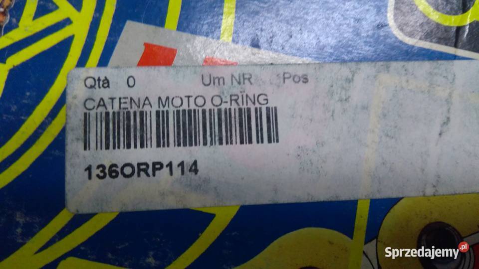 Łańcuch napędowy Regina 136ORT0ROX114 136114 podlaskie Bielsk Podlaski