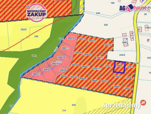 Ogłoszenie grunt Kierzkowo 1357m2 telefon