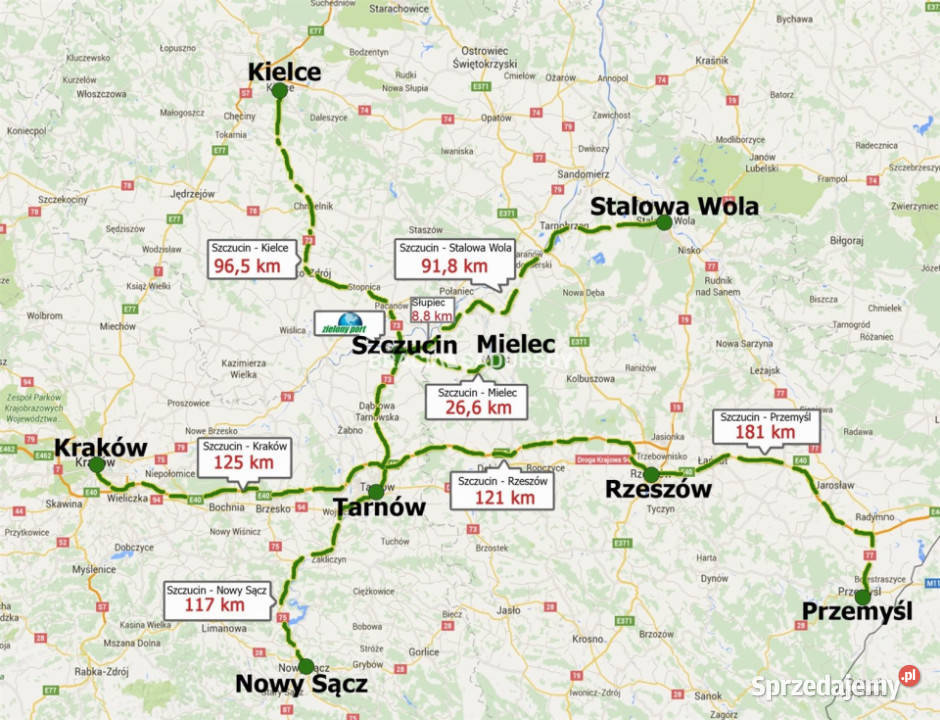 Grunt sprzedam 130400m2 Słupiec telefon małopolskie