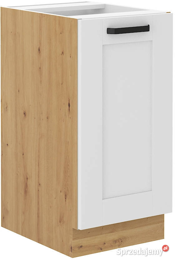 Zestaw mebli kuchennych 260 biały artisan SZYBKA 260cm Warszawa