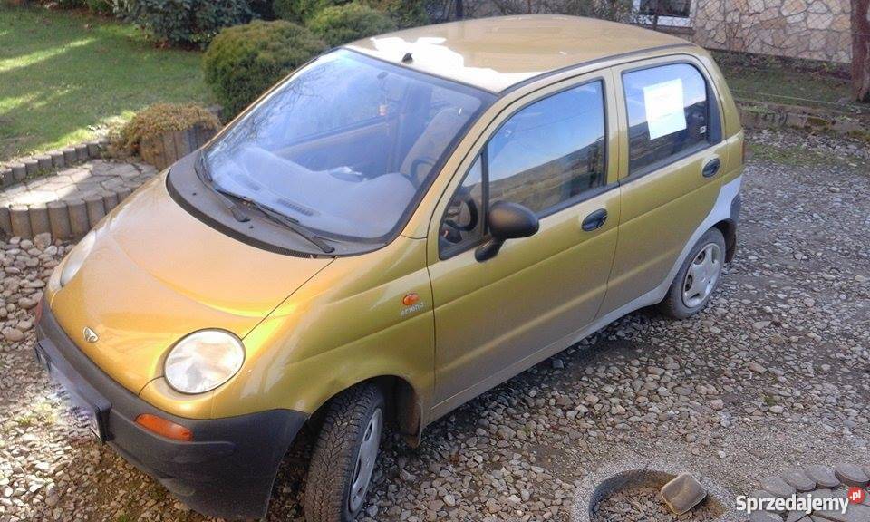 TANIO MATIZ 138783km małopolskie Nowy Sącz sprzedam