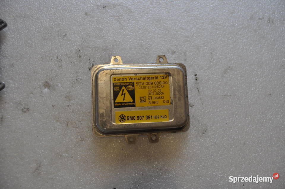 vw audi przetwornica xenon moduł skrętu lampy Przetwornice Sierakowice