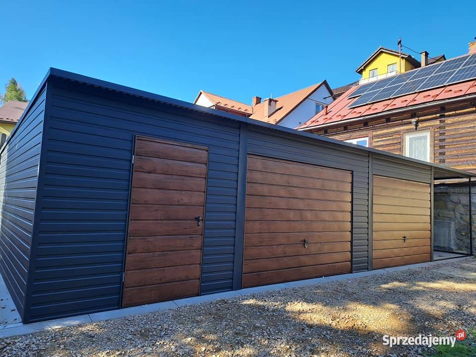 Garaż glaszany 5x6 Drewnopodobne Każdy wymiar kujawsko-pomorskie Bydgoszcz reklama