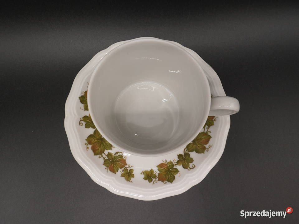 Filiżanka ze spodkiem Seltmann Weiden należący wielkopolskie Raszków sprzedam