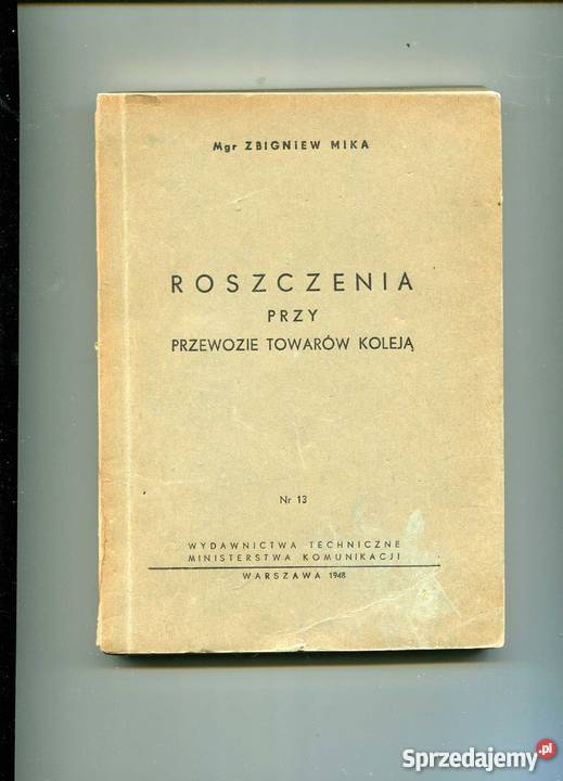 Roszczenia przewozie towarów koleją Szczecin