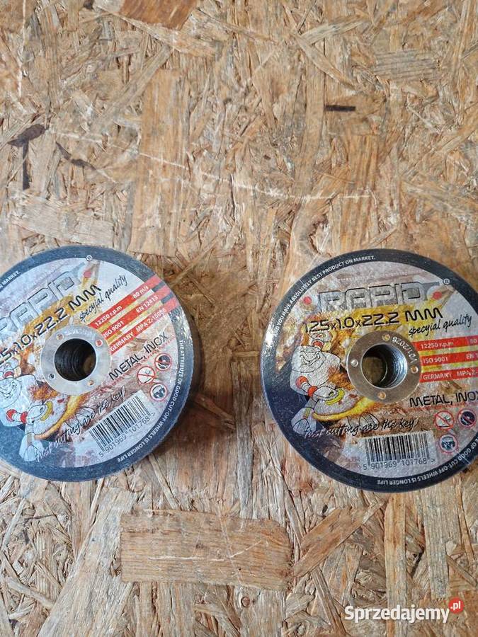 TARCZA TARCZE DO CIĘCIA METALU INOX 125x10 MOCNE wielkopolskie Głogowa sprzedam