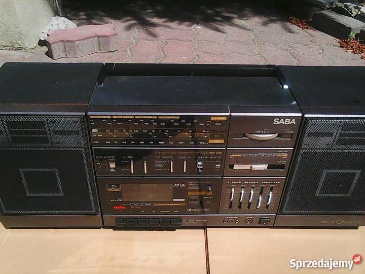 PHILIPS CD Radio Cassette Recorder AZ 1008 SABA Radom