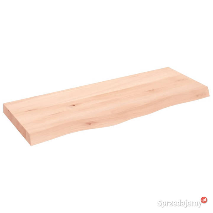 Blat stołu 100x40x26 surowe lite drewno dębowe Blaty Warszawa