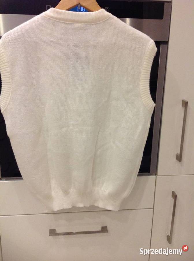 Kamizelka Rozpinana Damska F Mattis 40 L biały Nowa Sól