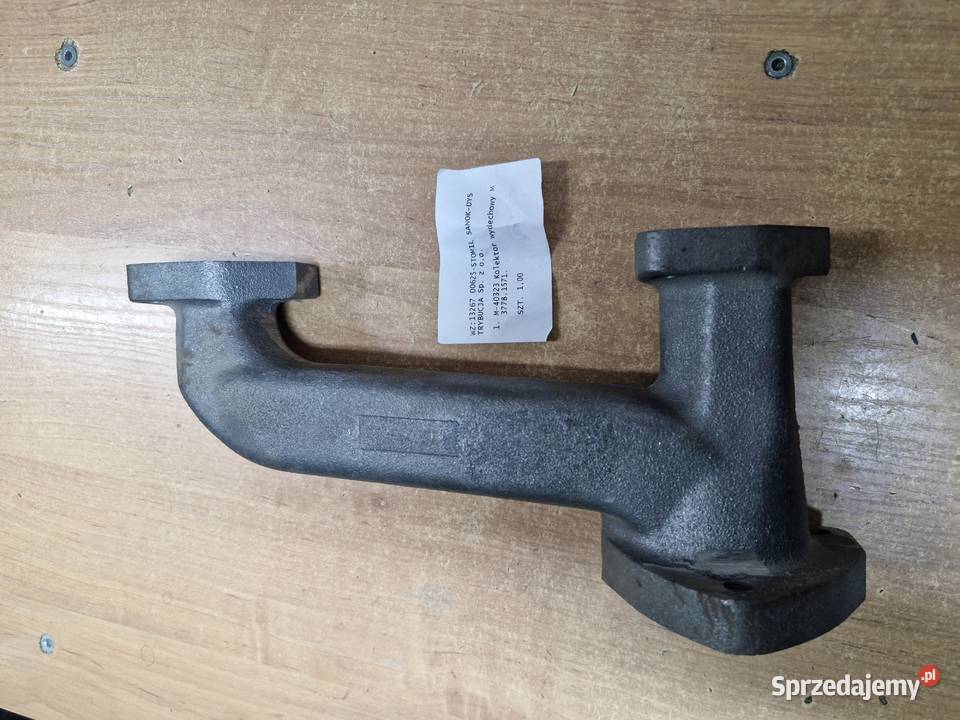 KOLEKTOR WYDECHOWY MF3 37781571 Oryginał Układ wydechowy Stoczek Łukowski